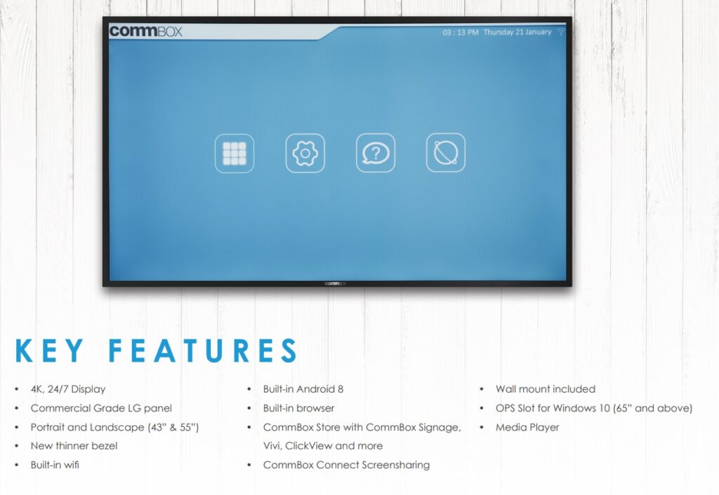 Commbox Key Features